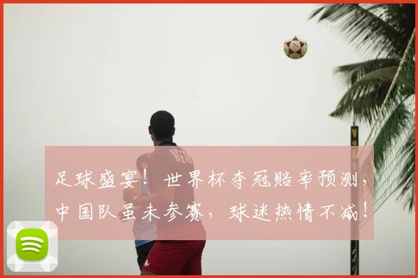 足球盛宴！世界杯夺冠赔率预测，中国队虽未参赛，球迷热情不减！